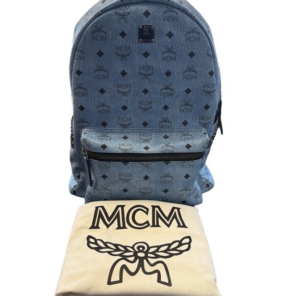 Visetos MCM Monogram Backpack - Picture 1 of 6